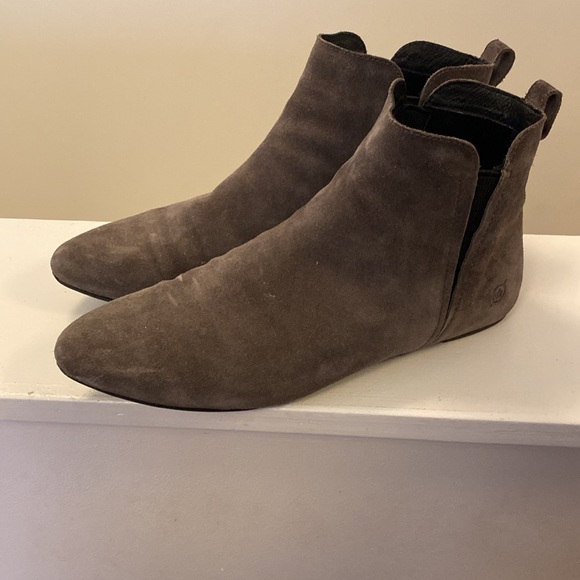 Born Remo Booties in grey suede - Picture 3 of 9